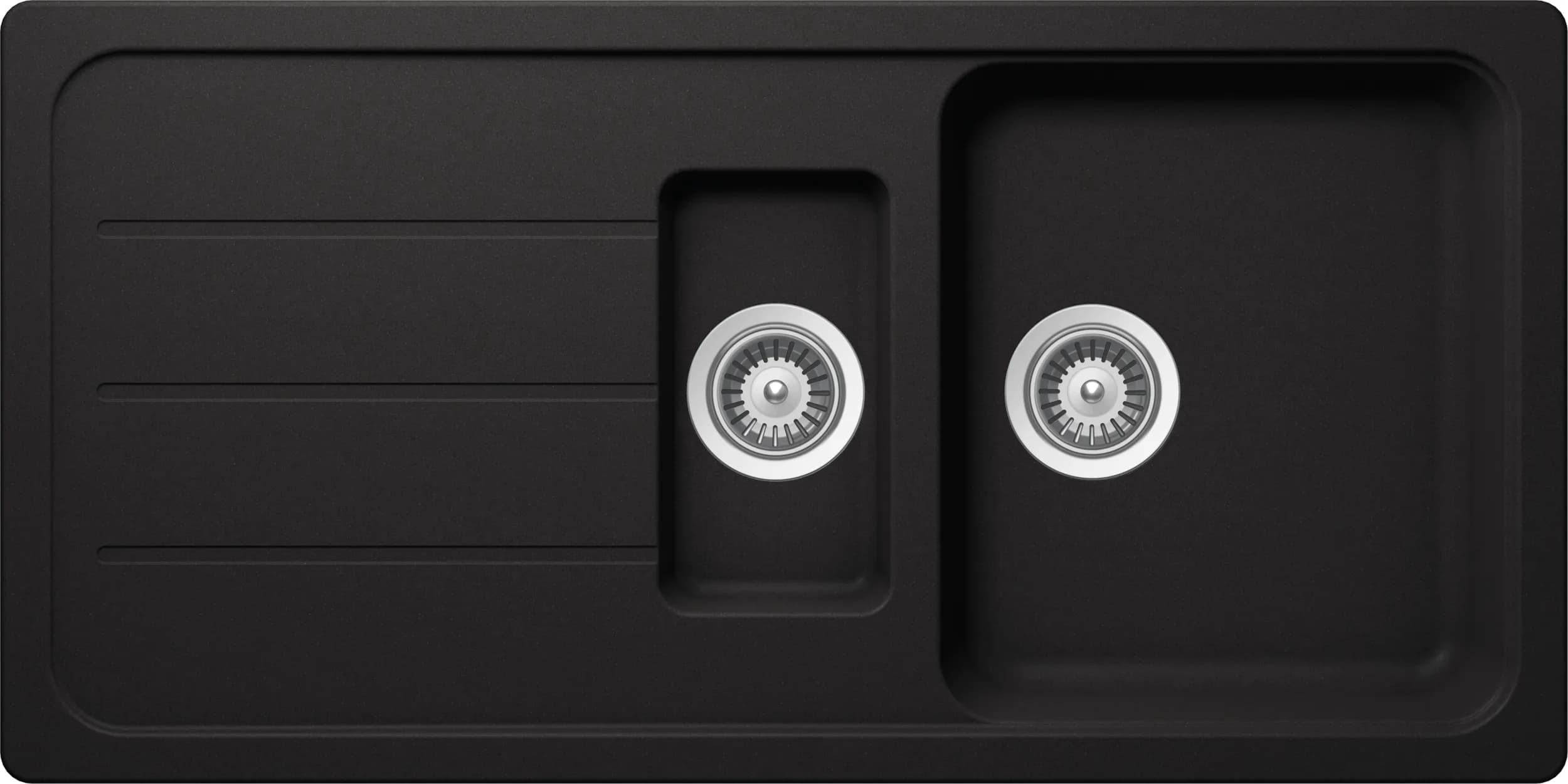 SCHOCK Küchenspüle Formhaus D-150L Nero