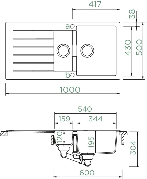 SCHOCK Küchenspüle Signus D-150 Magnolia 4