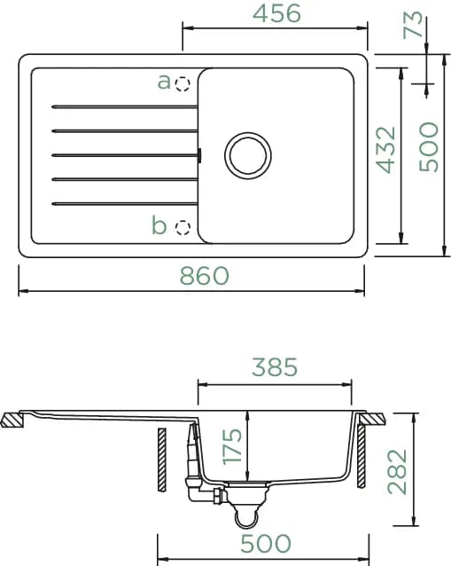 SCHOCK Küchenspüle Toledo D-100 Magma 4