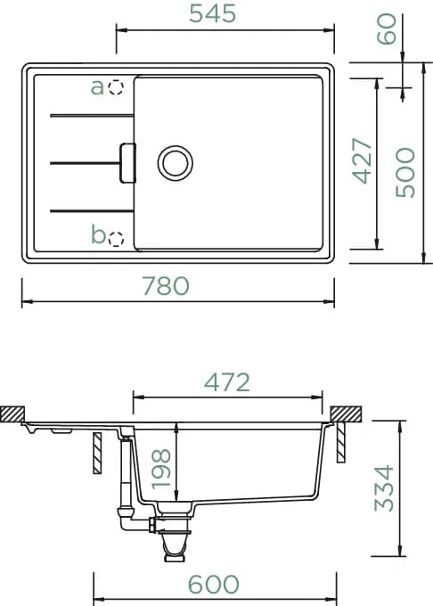 SCHOCK Küchenspüle Tia D-100LS Stone 4