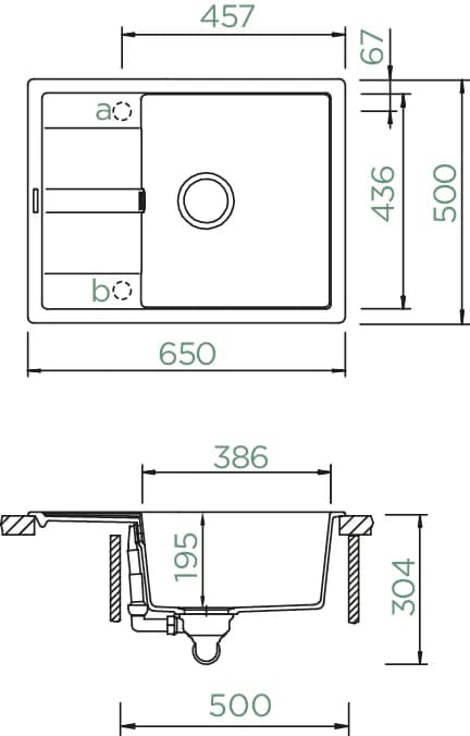 SCHOCK Küchenspüle Manhattan D-100 Nero 4