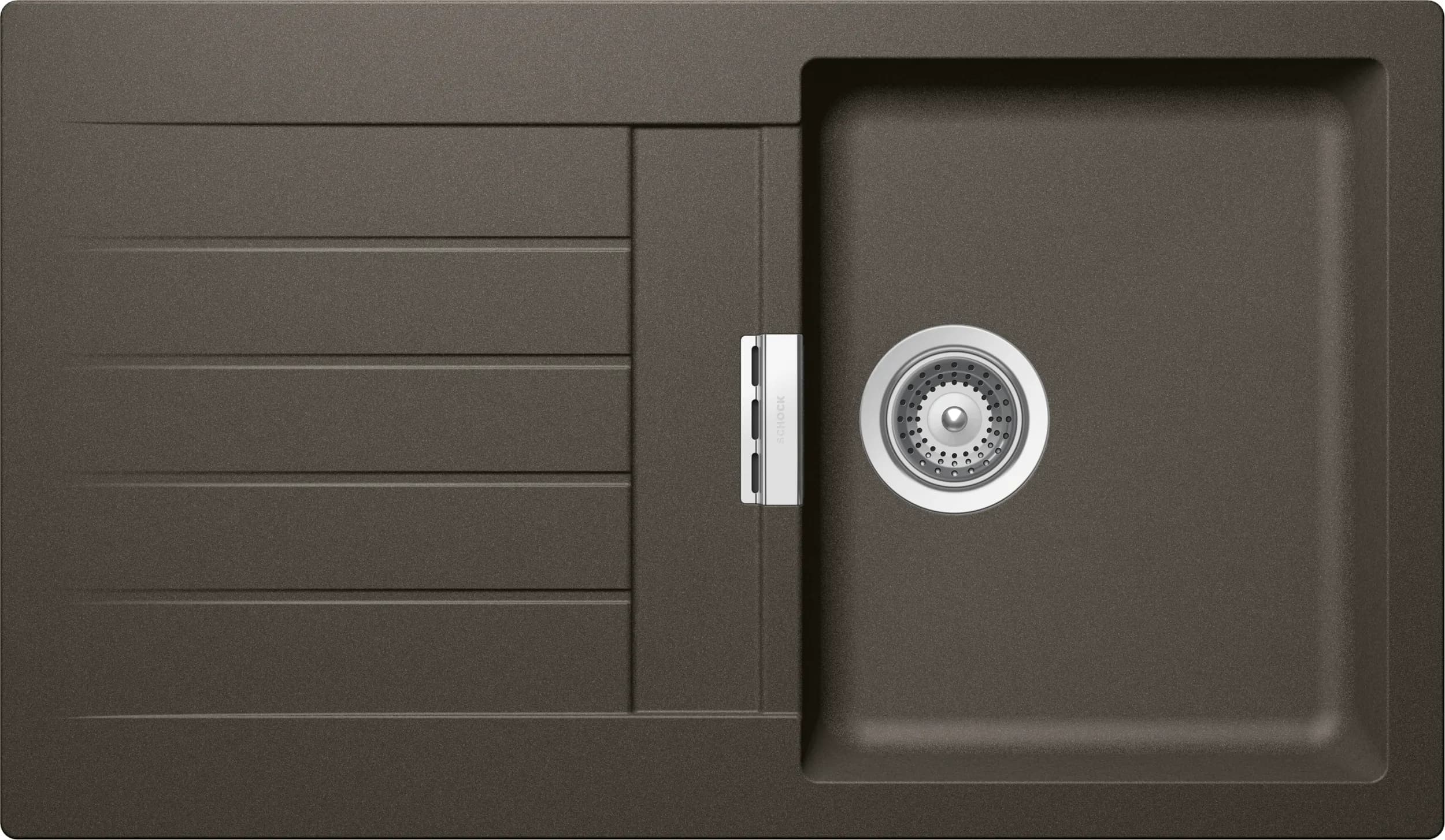 SCHOCK Küchenspüle Signus D-100 Carbonium