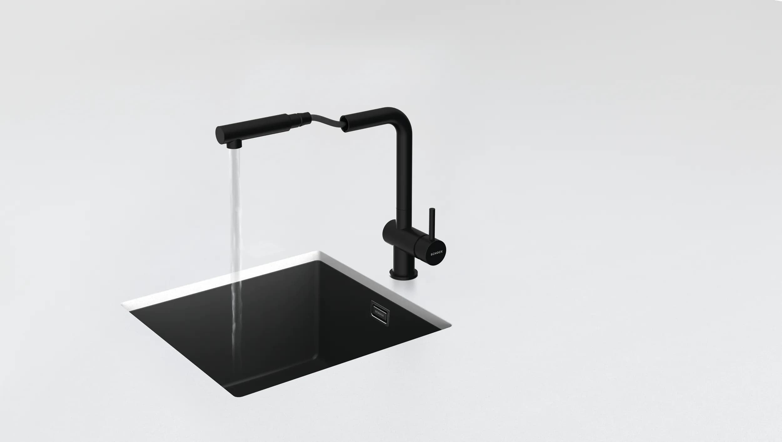 SCHOCK Küchenarmatur Epos Carbonium