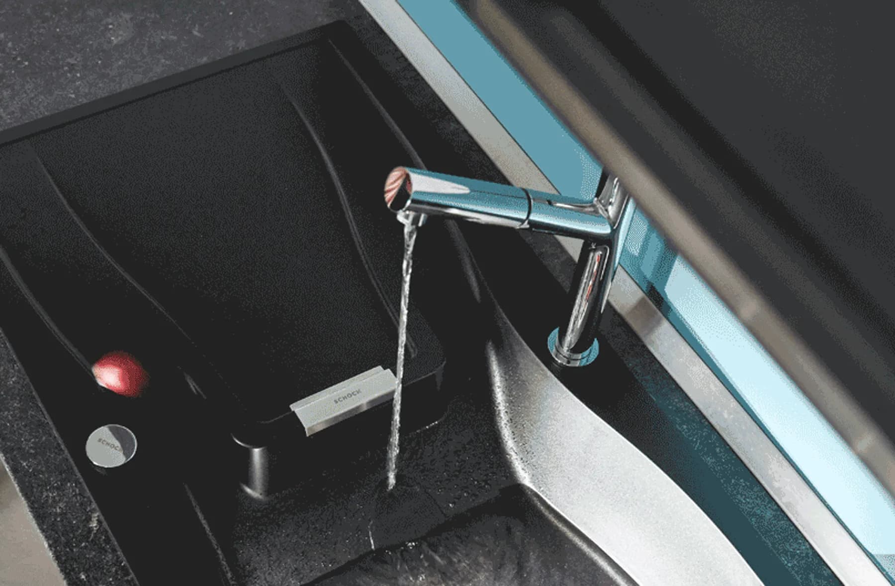 SCHOCK Küchenarmatur Dion Chrom