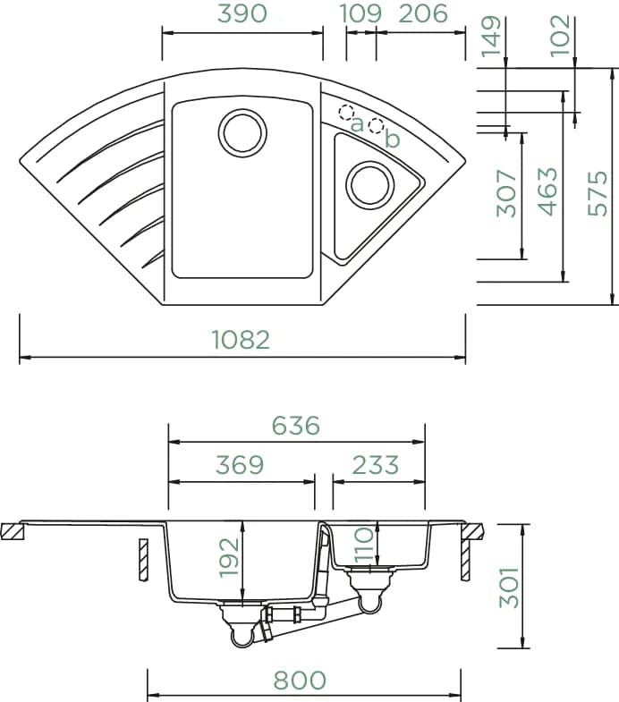 SCHOCK Küchenspüle Lotus C-150 Stone 4