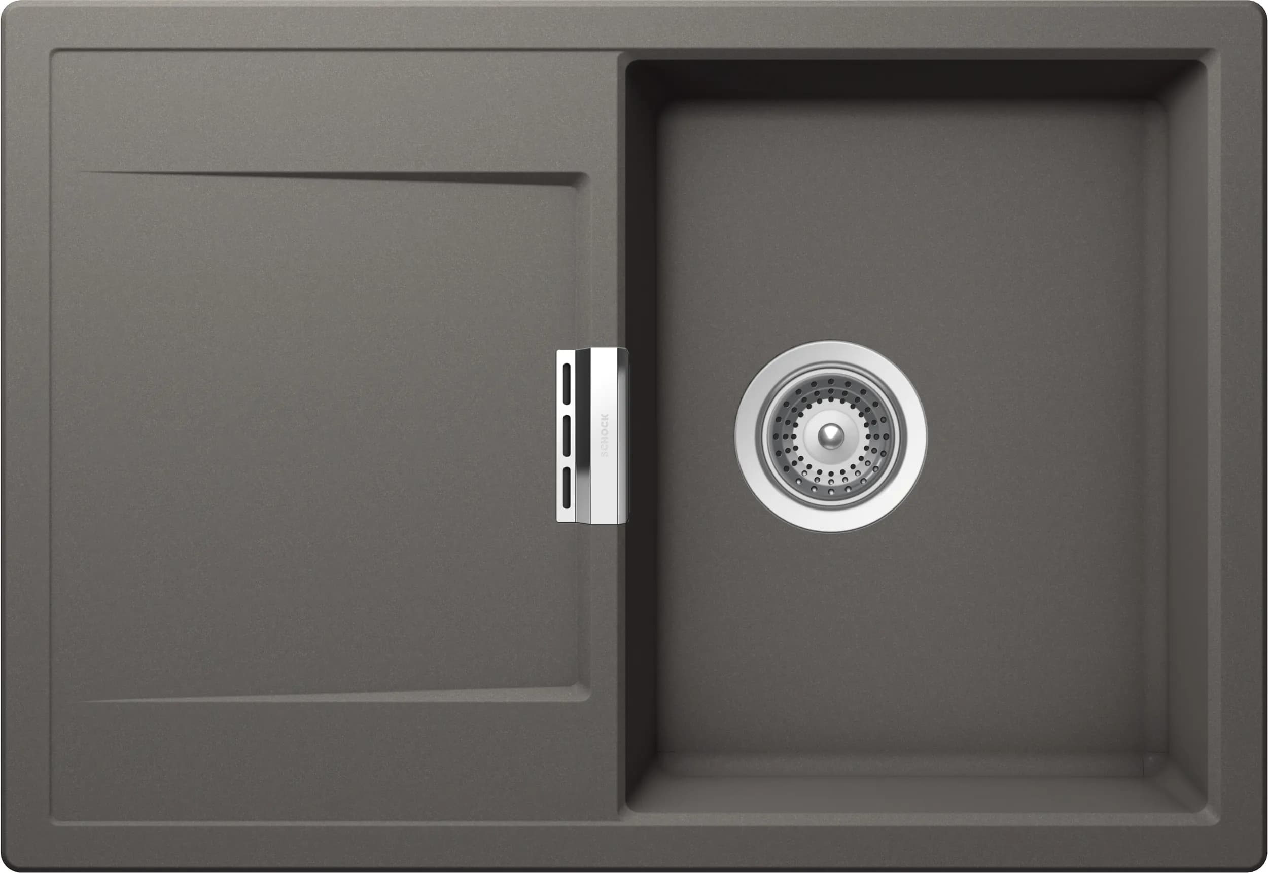 SCHOCK Küchenspüle Mono D-100S Silverstone