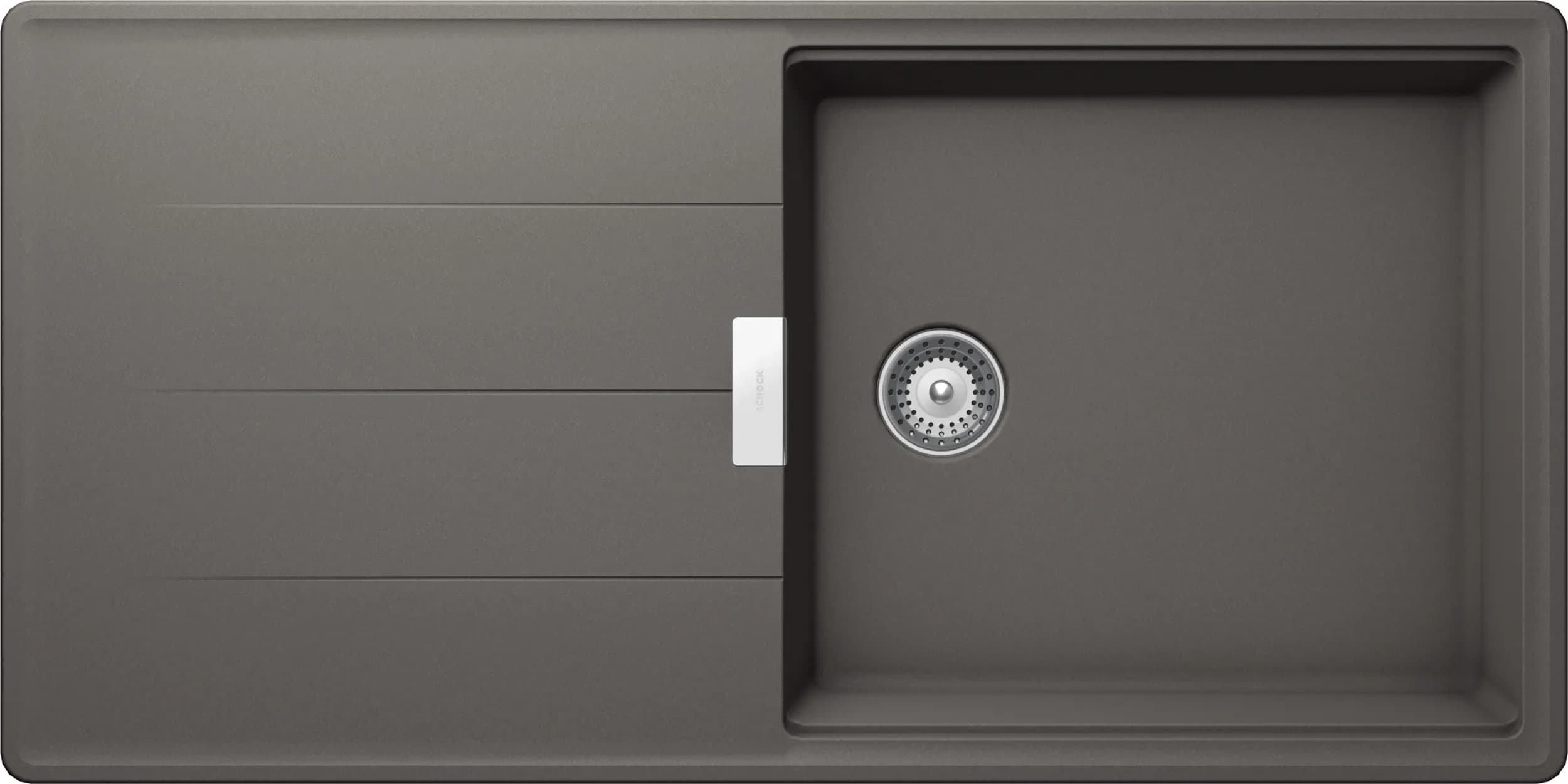 SCHOCK Küchenspüle Tia D-100L Silverstone