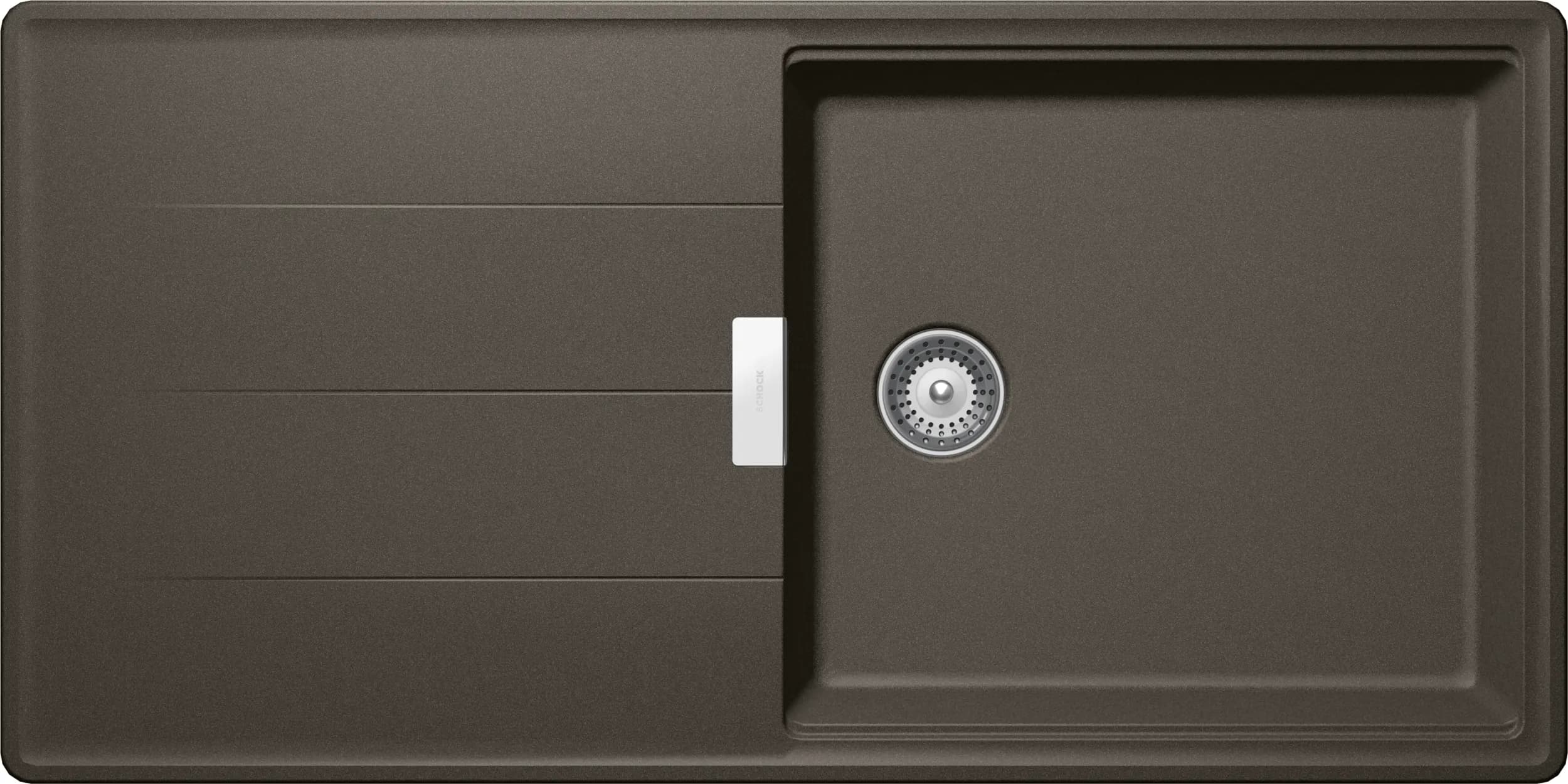 SCHOCK Küchenspüle Tia D-100L Carbonium