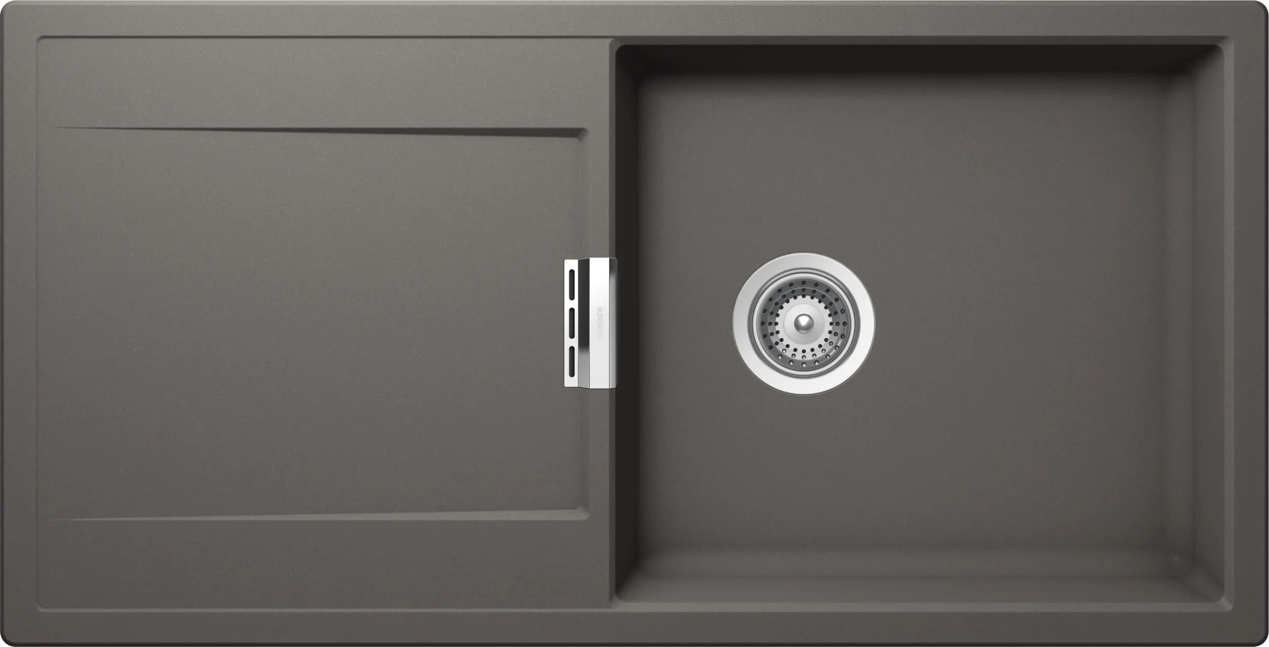 SCHOCK Küchenspüle Mono D-100L Silverstone