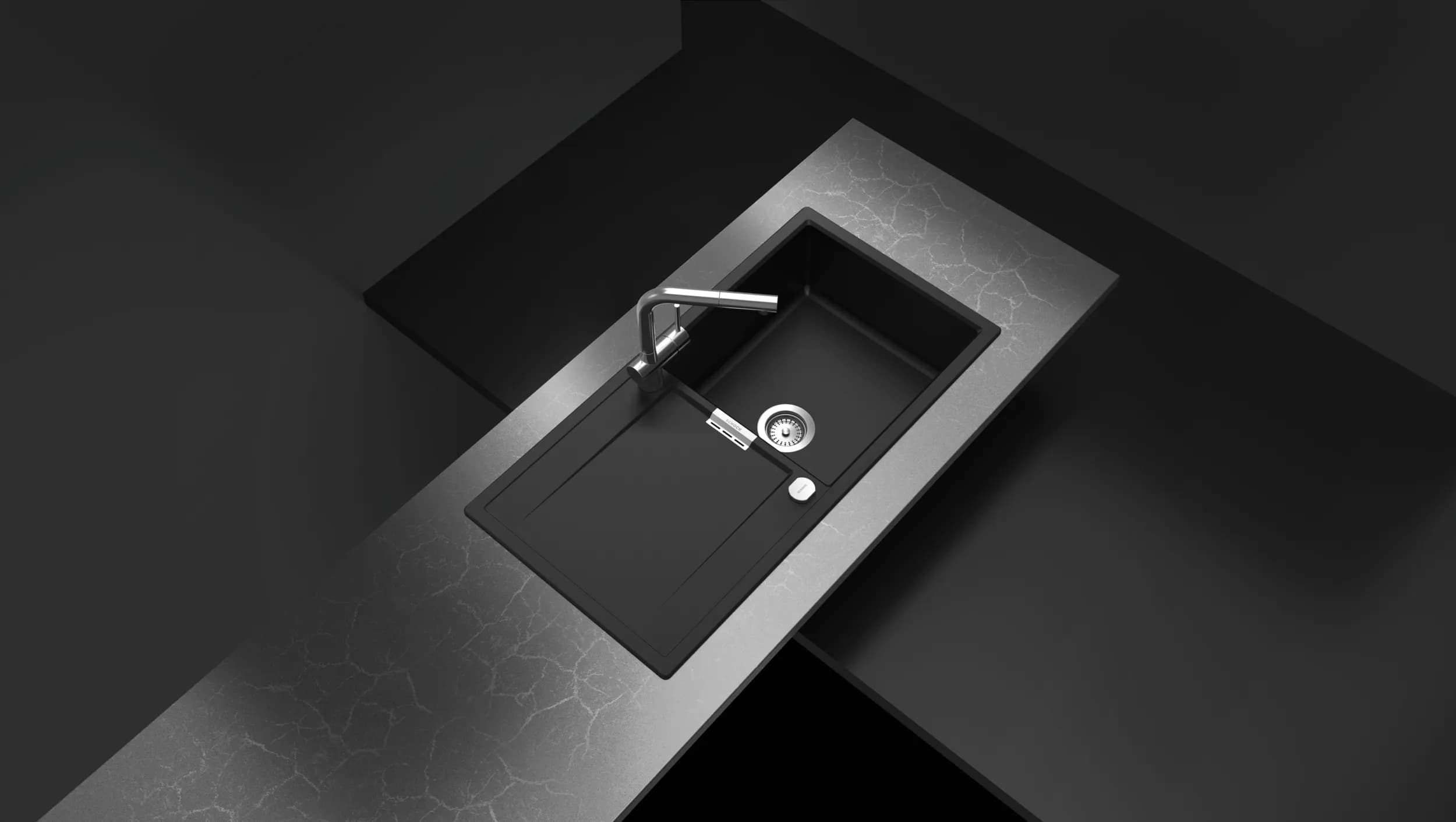 SCHOCK Küchenspüle Mono D-100L Stone 3