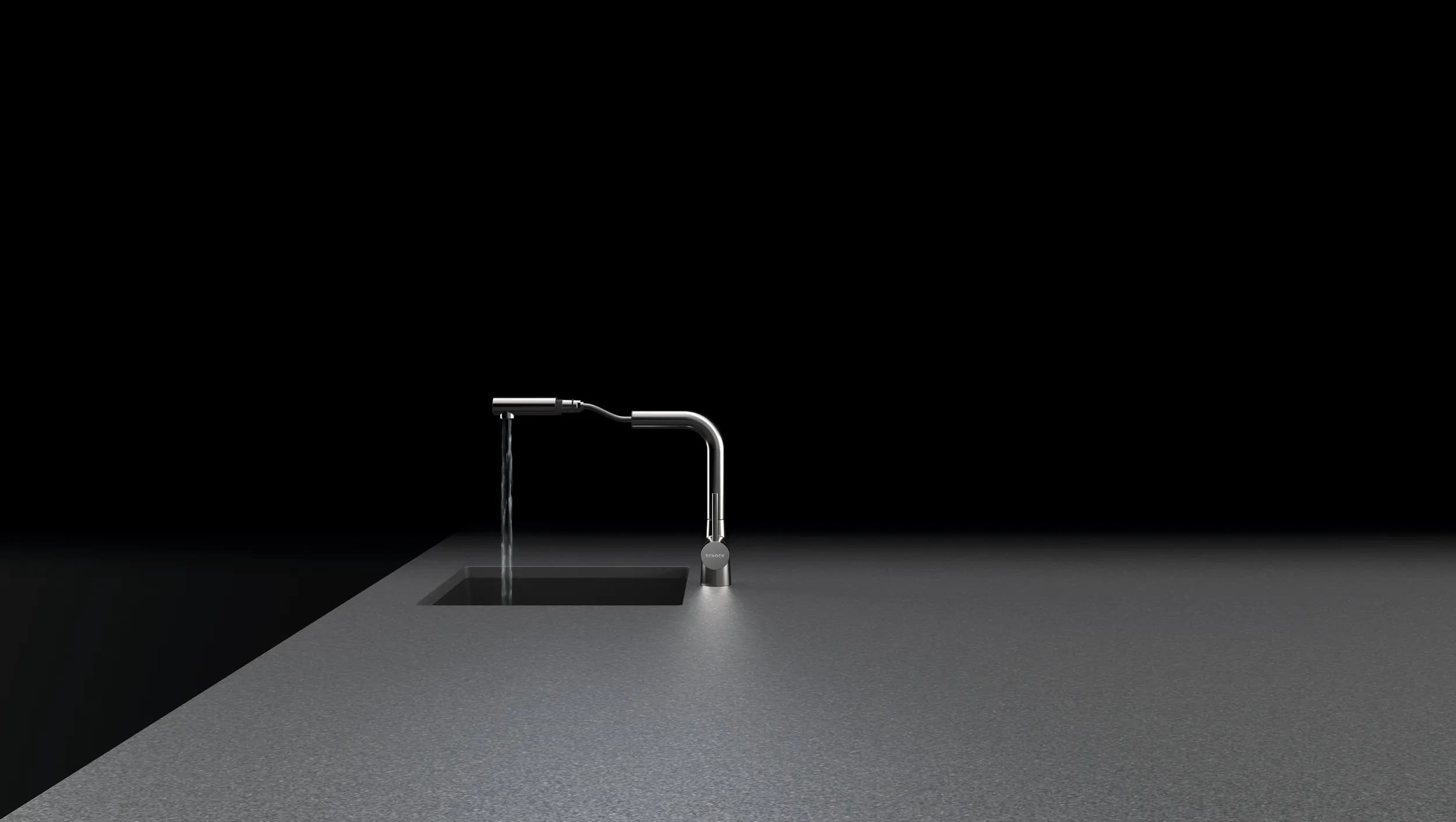 SCHOCK Küchenarmatur Laios Gunmetal 3