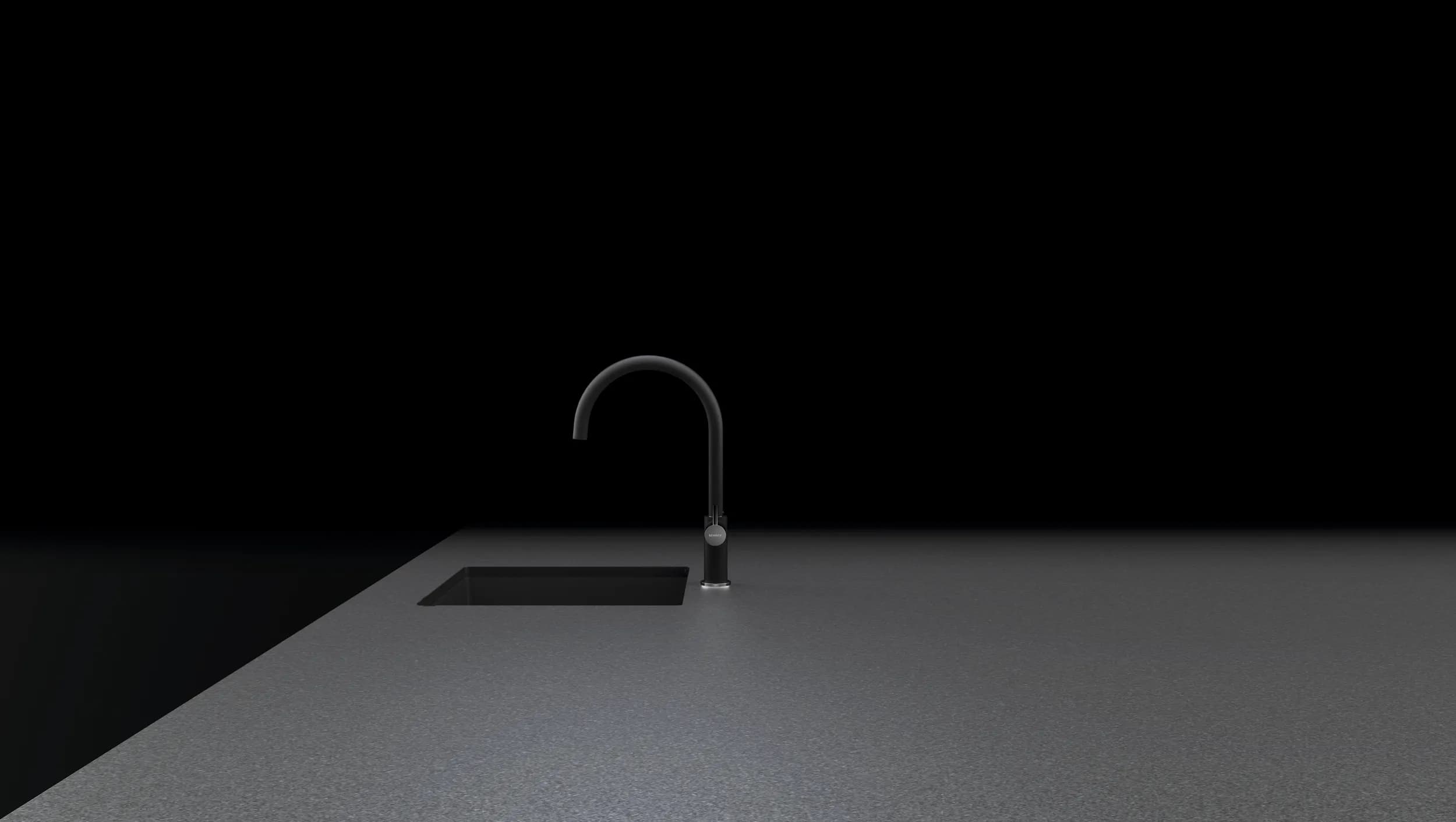SCHOCK Küchenarmatur Hekate Schwarz 3