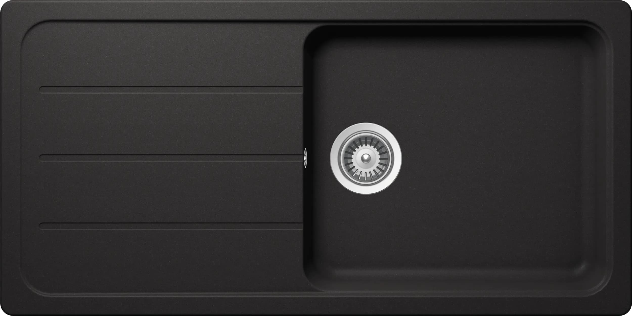 SCHOCK Küchenspüle Formhaus D-100L Nero
